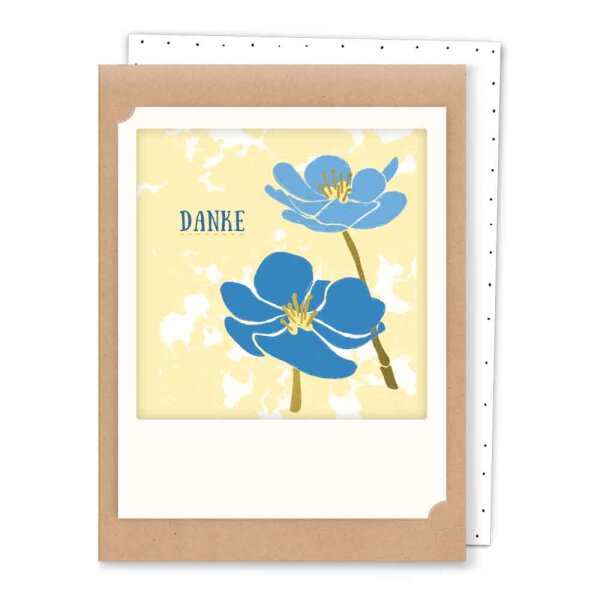 danke blumenkarte