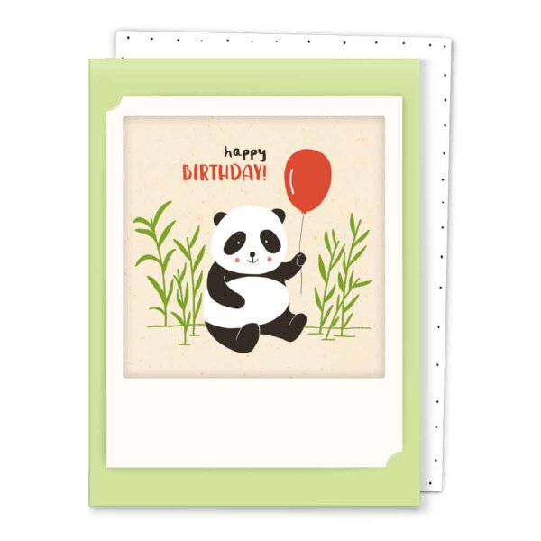 happy birthday panda bear